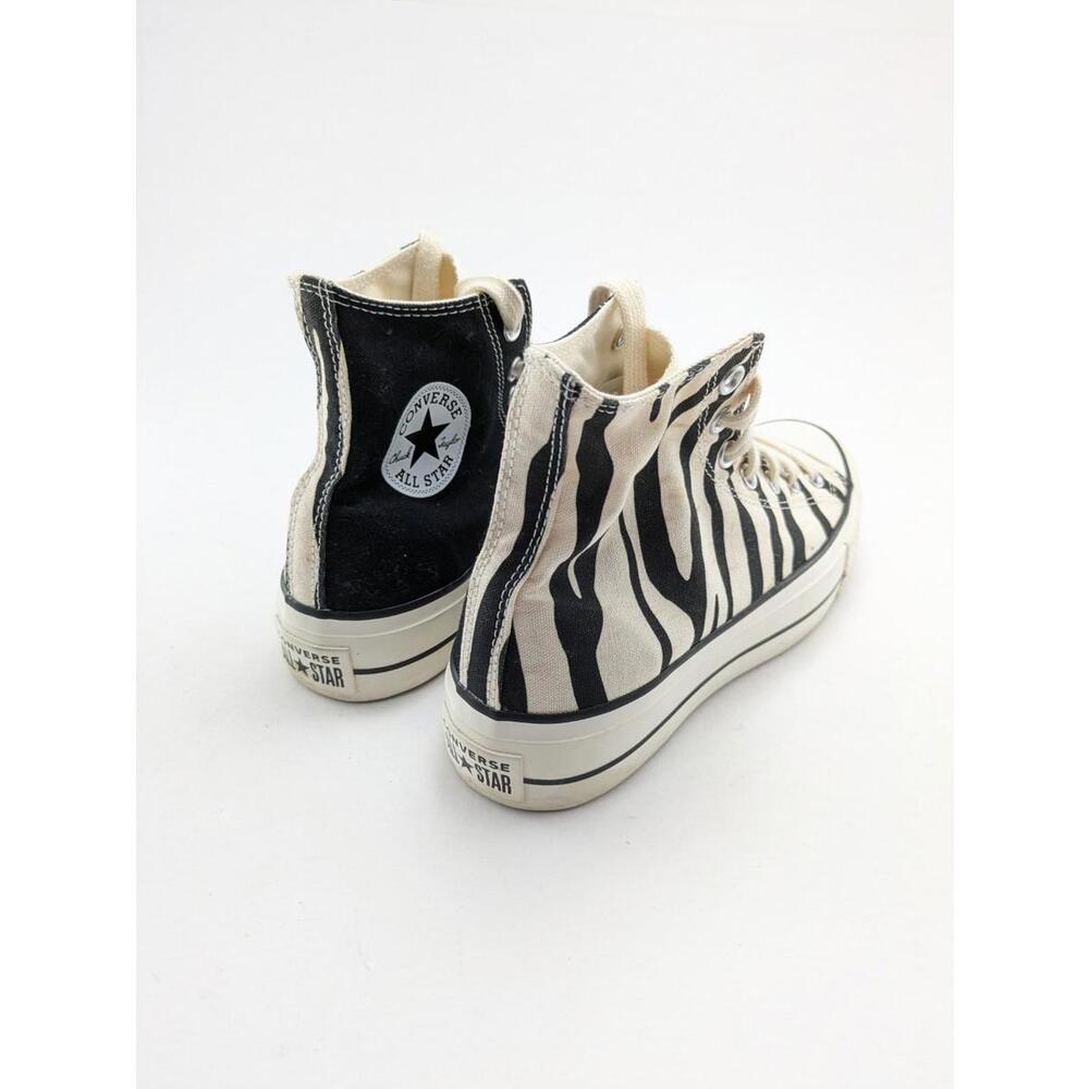 Unisex Converse Chuck Taylor All Star High Top Lift Platform Shoes Size 7M 9W - Picture 4 of 7